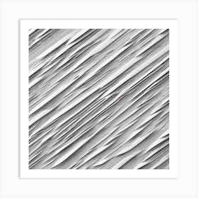 Abstract White Paper Texture Art Print