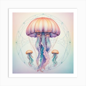 Jellyfish 4 Art Print