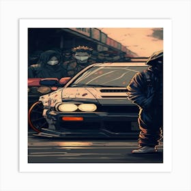 Nissan Rogue Art Print