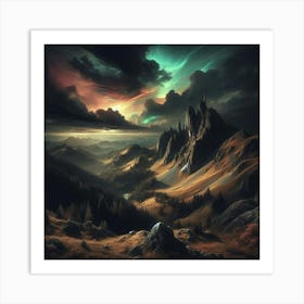 Landscapes Stock Videos & Royalty-Free Footage 1 Art Print