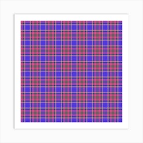 Scottish Tartan 1 Art Print