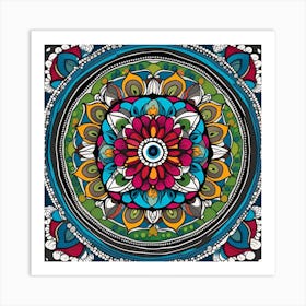 Mandala 7 Art Print