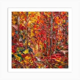 Autumn Forest 20 Art Print