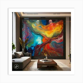 Abstract Painting 14 Art Print