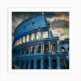 Eternal Majesty of the Colosseum Art Print