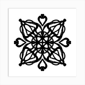 Snowflake 26 Art Print