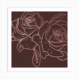 Roses Art Print