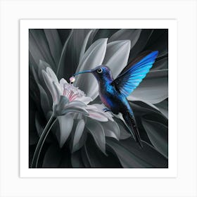 Hummingbird Art Print