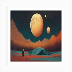 Saturn 2 Art Print