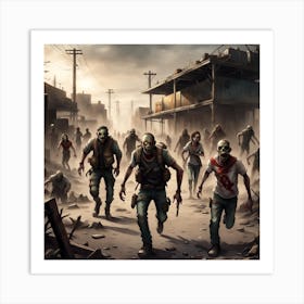 Zombie Art Print