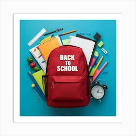 Back To School 4 Art Print