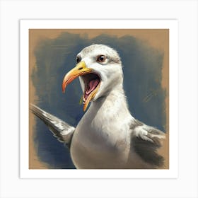 Seagull 10 Art Print