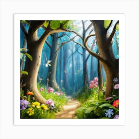 Fairy Forest Art Print