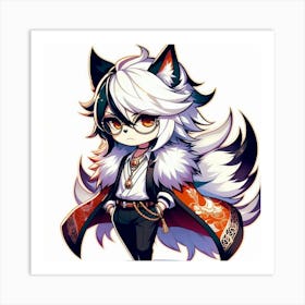 Cute Fox 1 Art Print