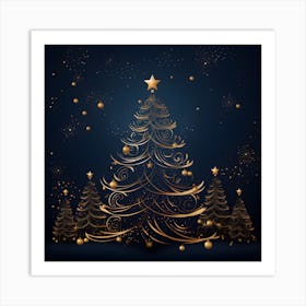 Christmas Tree 22 Art Print