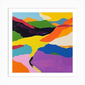 Abstract Travel Collection Bulgaria 5 Art Print