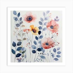 Poppies 80 Art Print