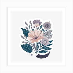 Floral Bouquet 10 Art Print