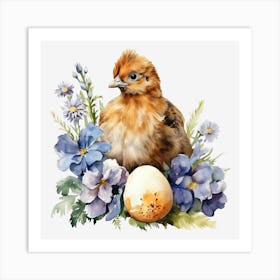 Easter Chick 2 Art Print