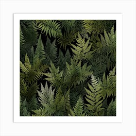 Ferns 21 Art Print