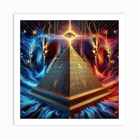 Sacred Sands: Delving into the Mystical Realm of Egypt" Art Print