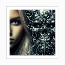 Steampunk Girl 41 Art Print