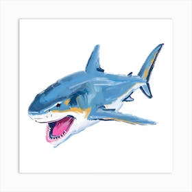 Bull Shark 03 Art Print