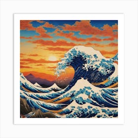 Great Wave Off Kanagawa Art Print