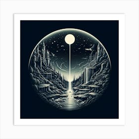 City In The Sky Art Print