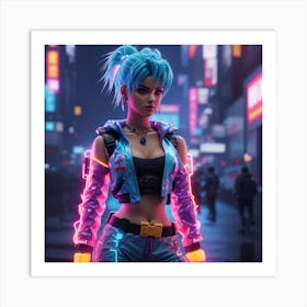 Cyberpunk 2 Art Print