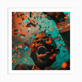 Confetti Confetti Confetti 2 Art Print