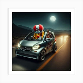 Clown Car 3 Art Print