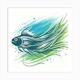 Fish Art 1 Art Print