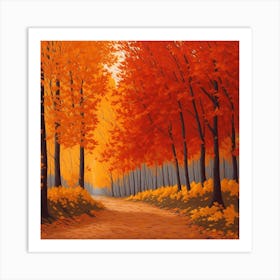 Autumn Forest Art Print