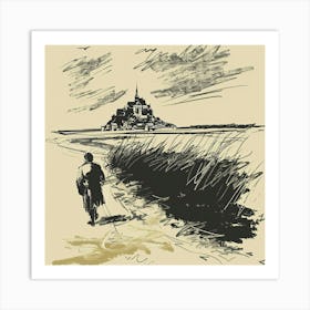 Mont Saint Michel 12 Art Print