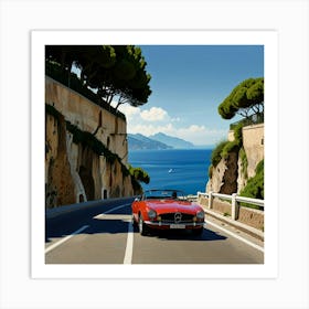 Default Amalfi Coast Drive Xv Art 1 Art Print