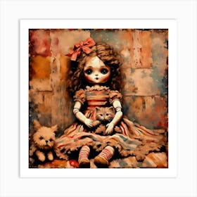 Rag Doll 1 Art Print