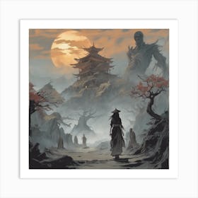 Asian Landscape 1 Art Print