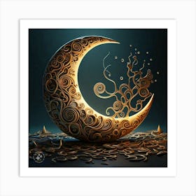 Crescent Moon 2 Art Print