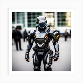 Halo Soldier 2 Art Print