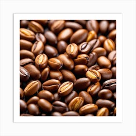 Coffee Beans 355 Art Print