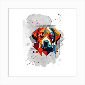 Dog Print Art Print