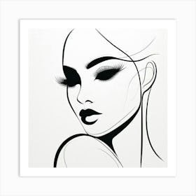 Portrait Of A Woman 31 Art Print