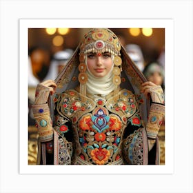 Muslim Bride 1 Art Print