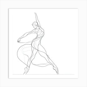 Ballet Dancer Art Print