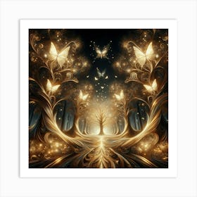 Fairy Forest 2 Art Print