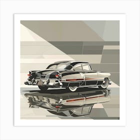 Classic Car Canvas Print 2 Art Print