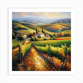 Tuscan Countryside 13 Art Print