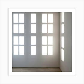 Windows In A Room Art Print