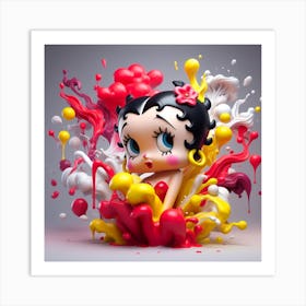 Betty Boop 1 Art Print